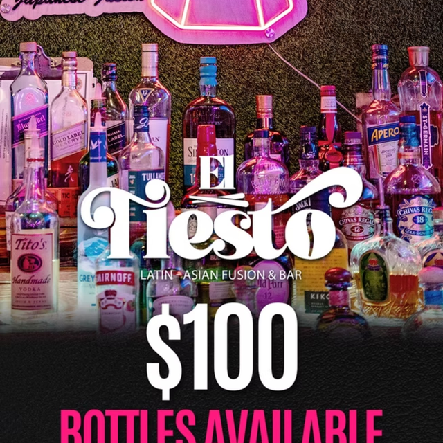 $100 Bottles til 12am 